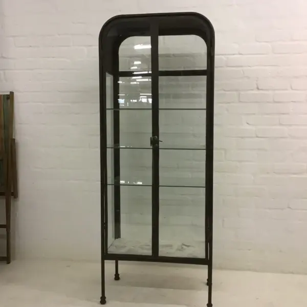 Metal and Glass Medicine Cabinet