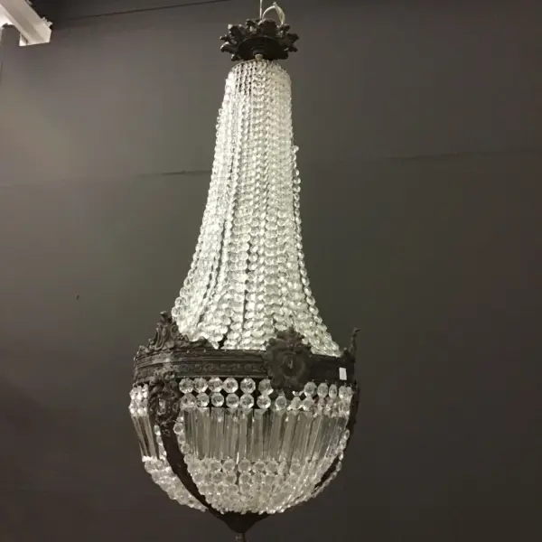 3-Sided French Empire-Style Chandelier