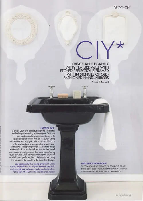 Elle Decoration, Issue 62, 2009 — page 1