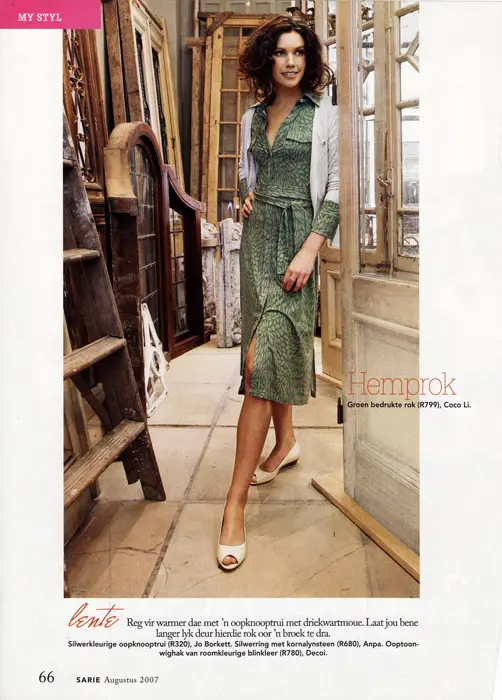 Sarie magazine, August 2007 — page 7