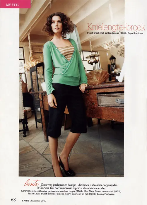 Sarie magazine, August 2007 — page 5