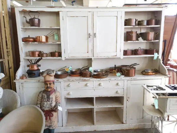 Large Kitchen Unit with Original Paint