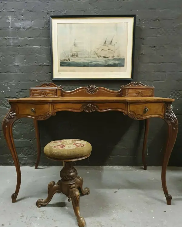 Ornate Wooden Desk