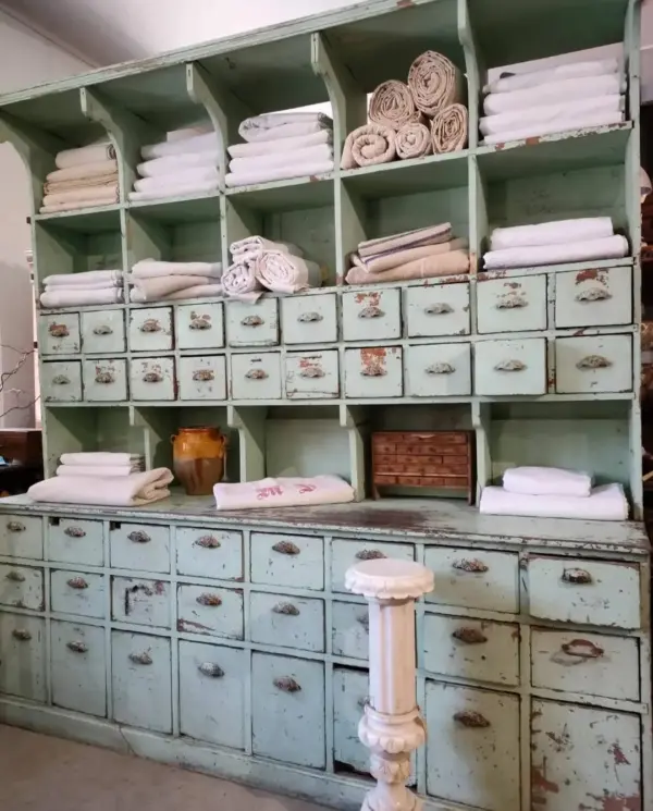 Large Pharmacy Cabinet With Shelves and Drawers