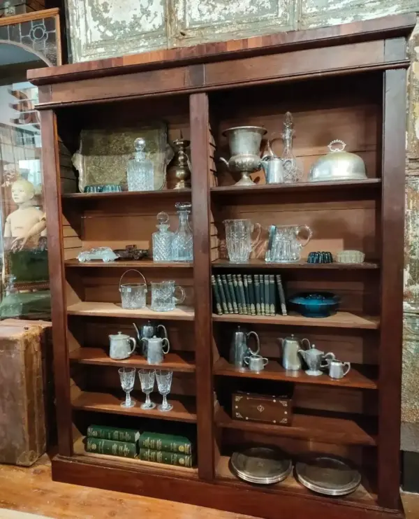 Narrow Bookcase with Adjustable Shelving
