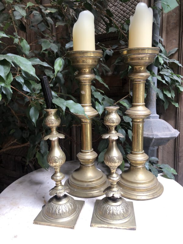 Vintage Brass Candlesticks