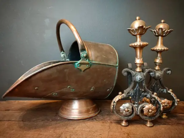 Brass Coal Scuttle