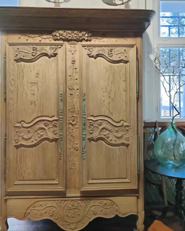 19th Century French Wedding Armoire