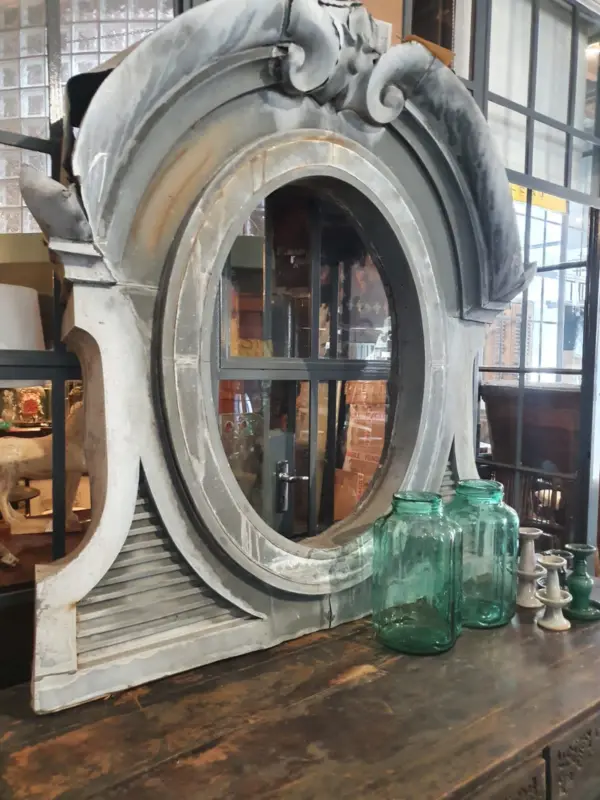 Large Ornate Oval Panel