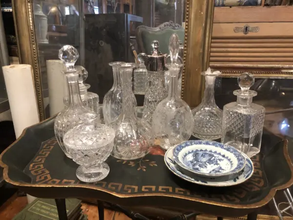 Crystal and Cut Glass Decanters