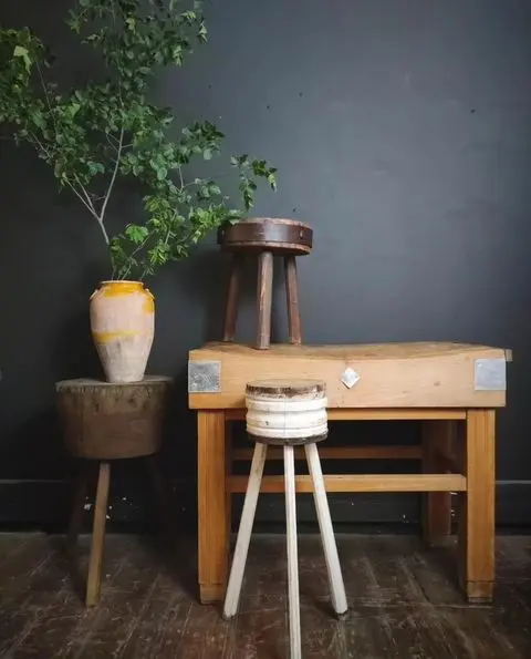 French Wooden Chopping Blocks