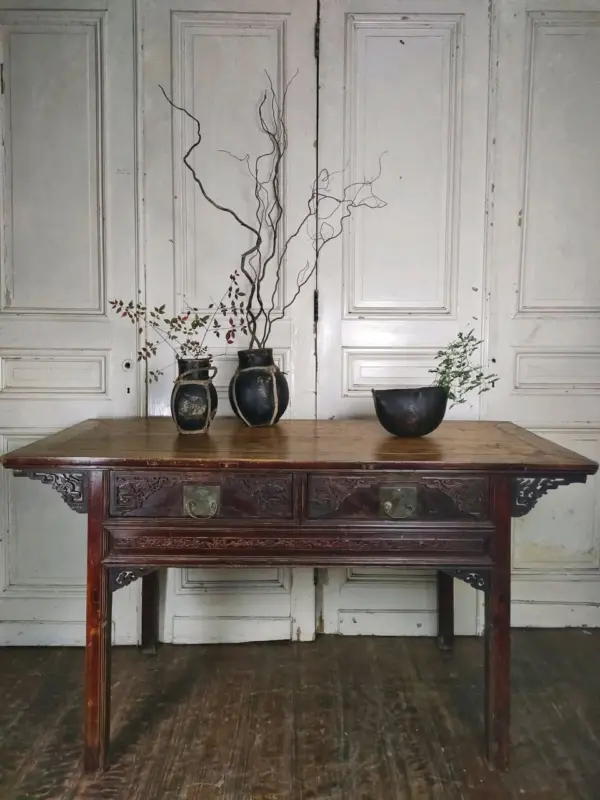 Oriental Altar Console Table
