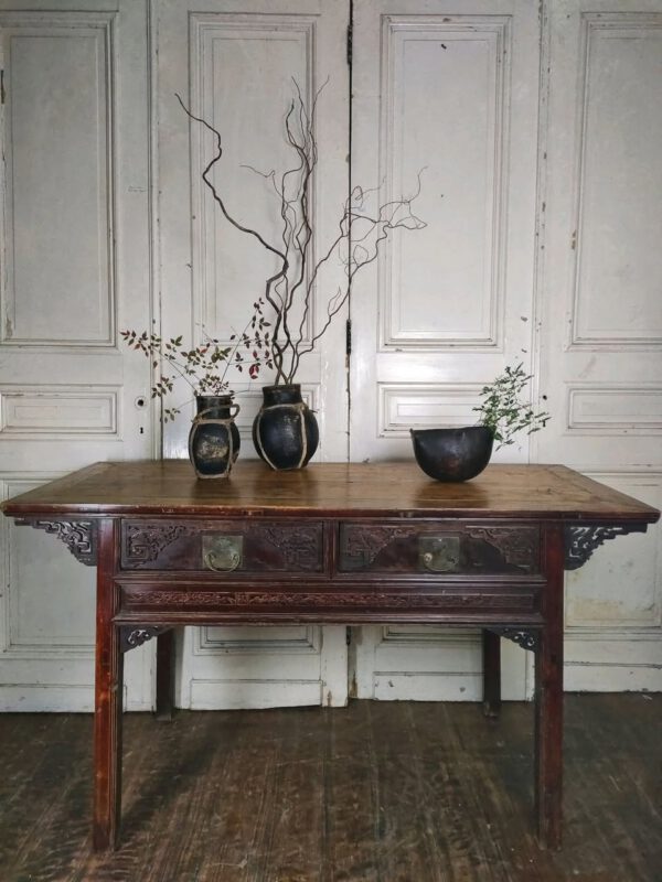 Oriental Altar Console Table