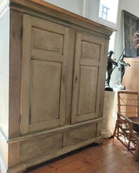 Blonde Oak Cupboard