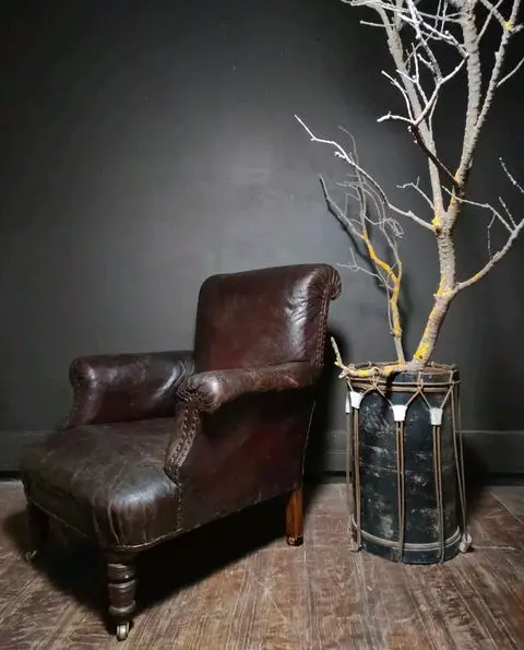 Vintage Leather Armchair