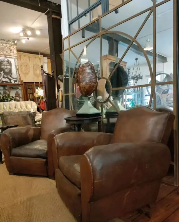 Leather Club Armchair