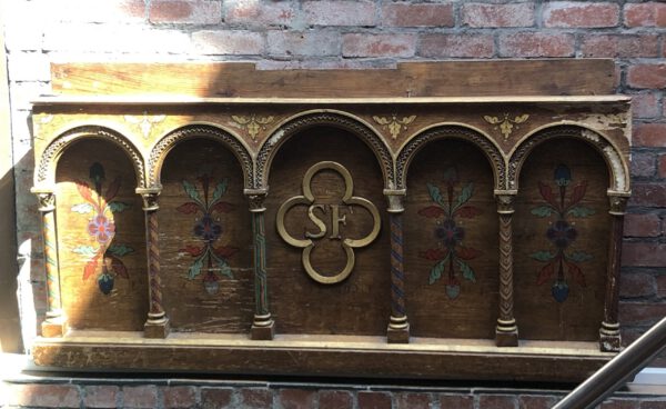Decorative Wooden Altar Piece