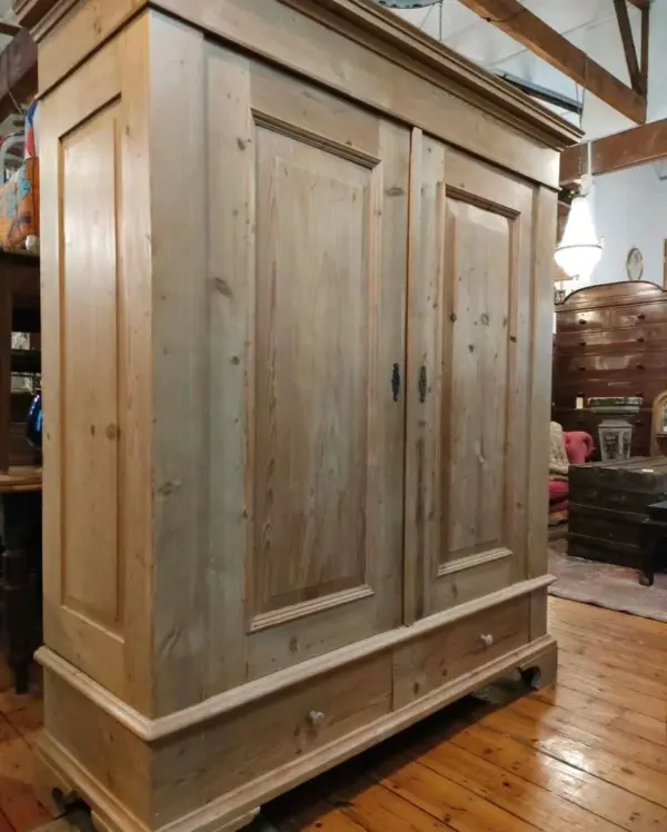Washed Pine Wardrobe