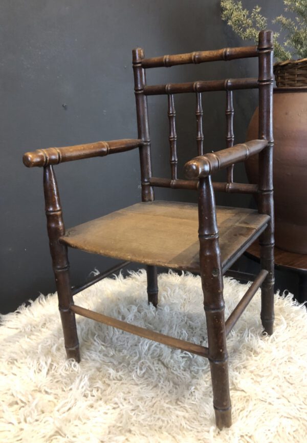 Regency Simulated Bamboo Armchair