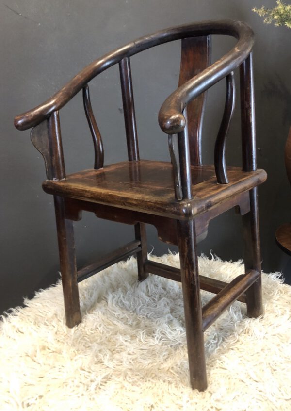 Chinese Horseshoe Yoke-Back Chairs