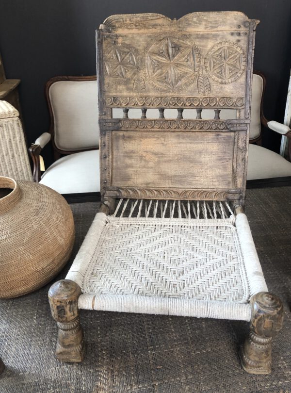 Low Indian Lounger / Chair