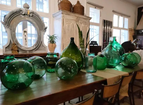 Collection of Vintage Glass Buoys