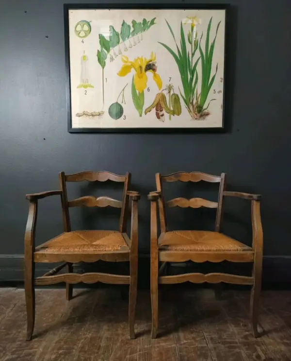 Minton Spidell-style Provincial Chairs