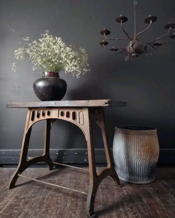 Victorian Cast Iron Workshop Table Base