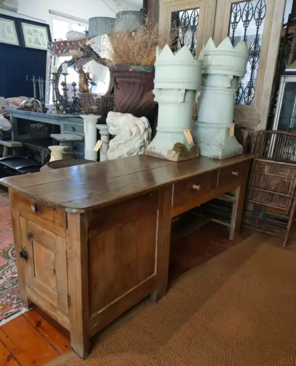3-Drawer French Utility Desk/Storage Unit/Counter