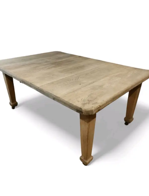 Rustic Blonde Oak 8-Seater Table