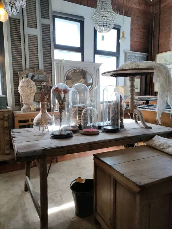 Reclaimed Wood Folding Farmhouse Table