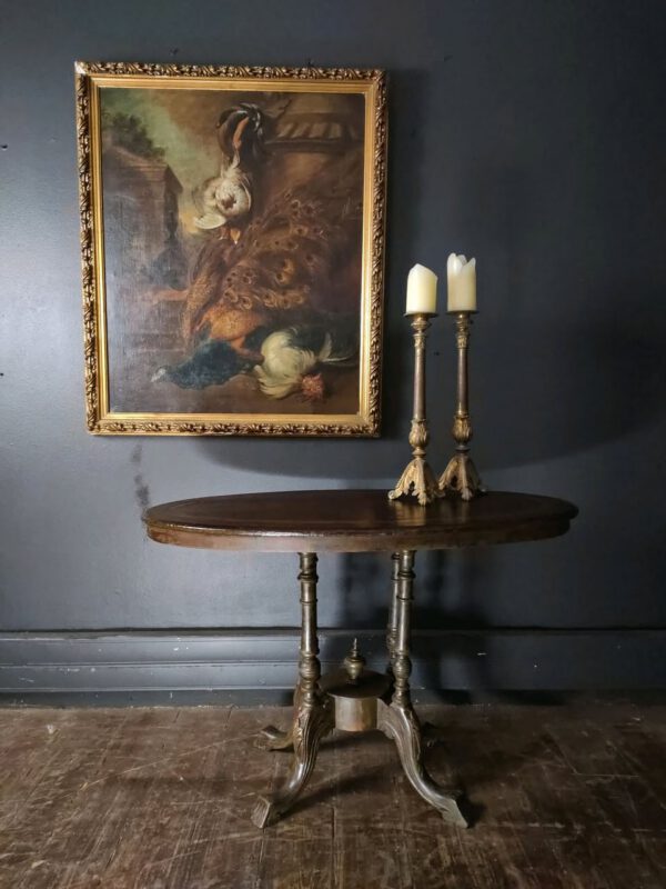 Oval Briar Side Table