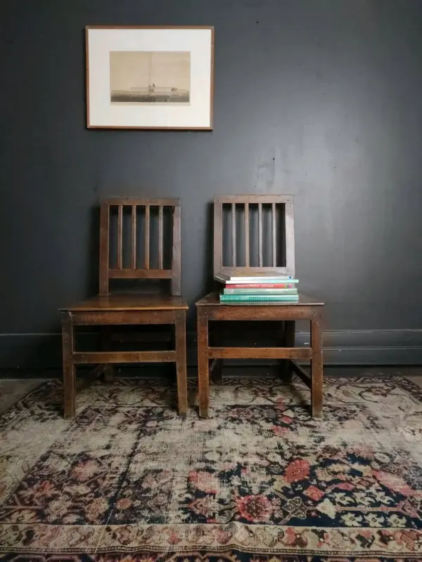 Georgian Stick Back Country Chairs