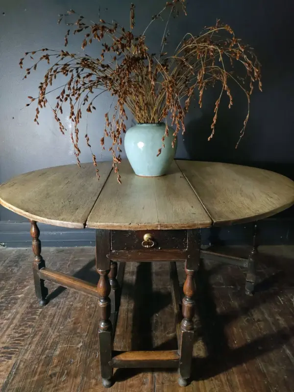 18th Century Oak Gate-Legged Table