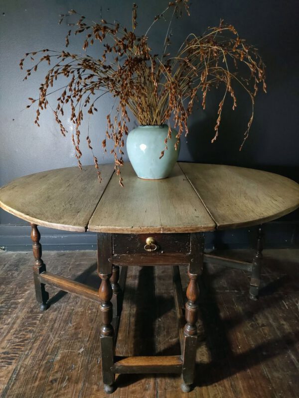 18th Century Oak Gate-Legged Table