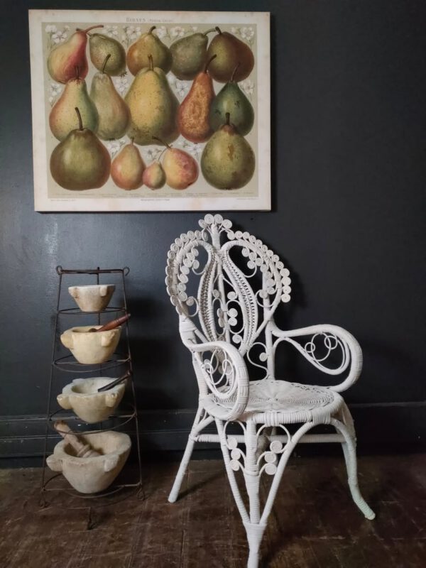 Vintage Rattan Peacock Chair