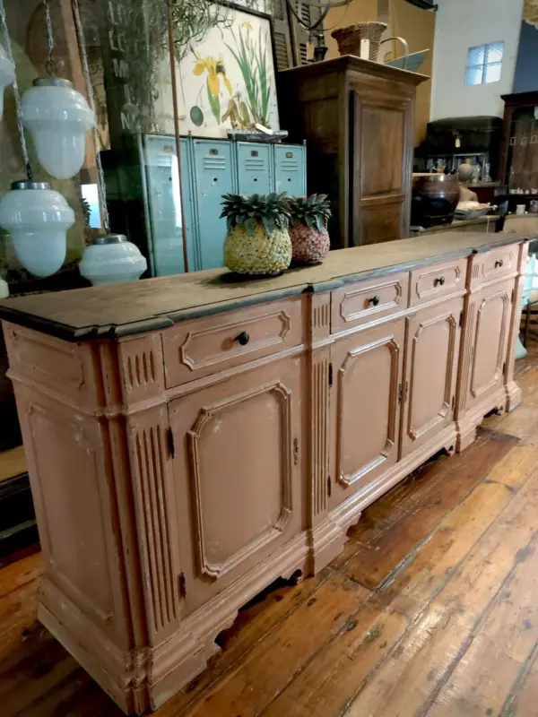 Large 4-Drawer, 4-Door Sideboard