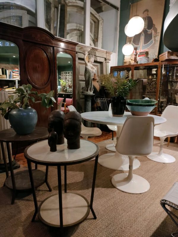 Eero Saarinen-Style Tulip Dining Set