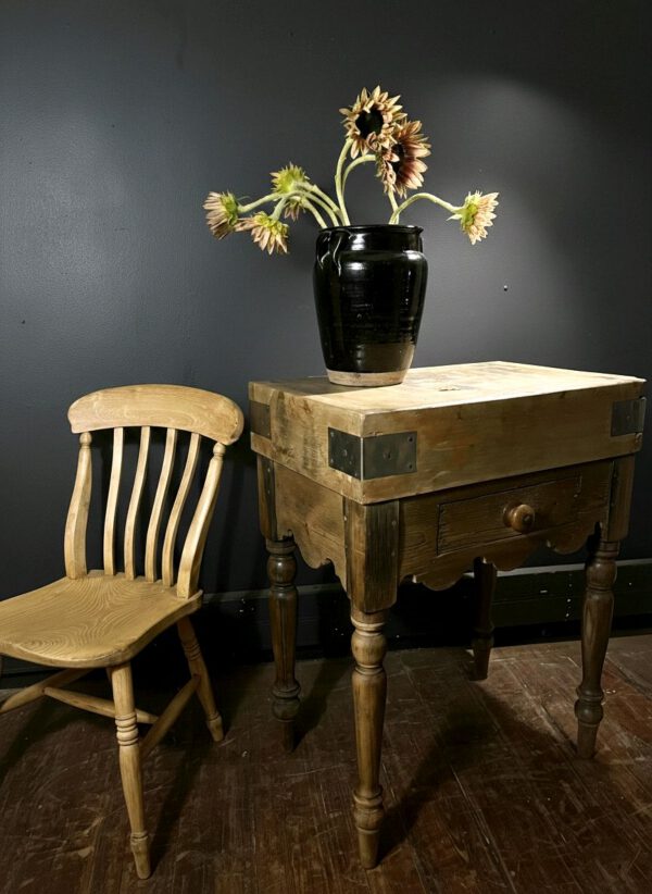 Butchers Block With Drawer