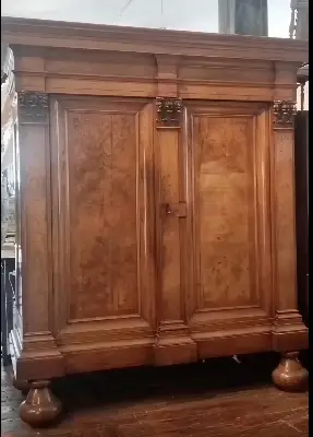 17th to 18th Century Ornate Flemish Cabinet