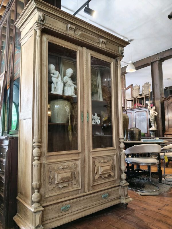 19th Century French Oak Bookcase