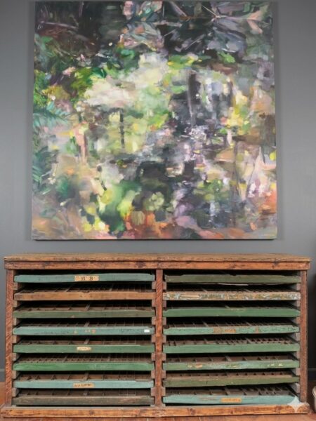 "Cathy Layzell" Oil On Canvas Painting