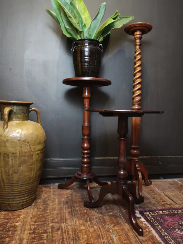 Antique and Vintage Wooden Plant Stands